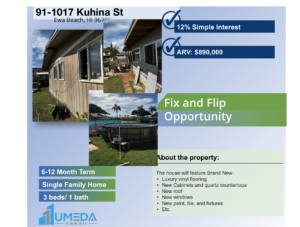 Ewa Beach: Fix and Flip 2nd: Hawaii Home Investment Opportunity!